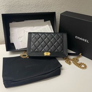 Chanel Boy WOC 💯 Authentic ⭐️⭐️⭐️